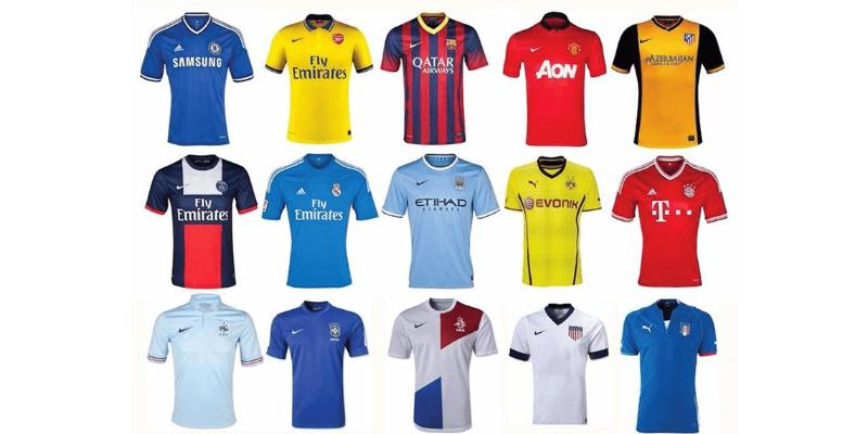 Quần áo bóng đá nữ đẹp in theo màu của câu lạc bộ nổi tiếng